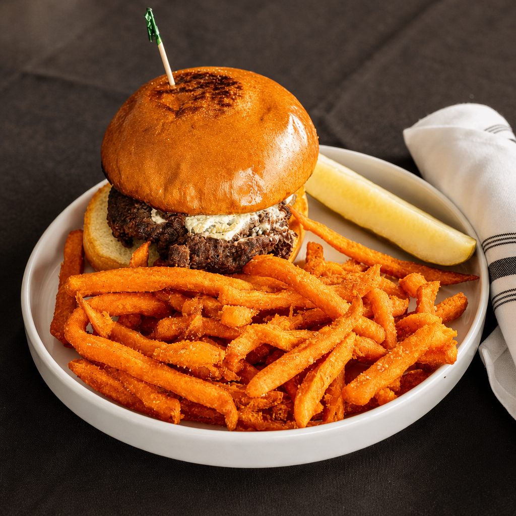 Boursin Burger.