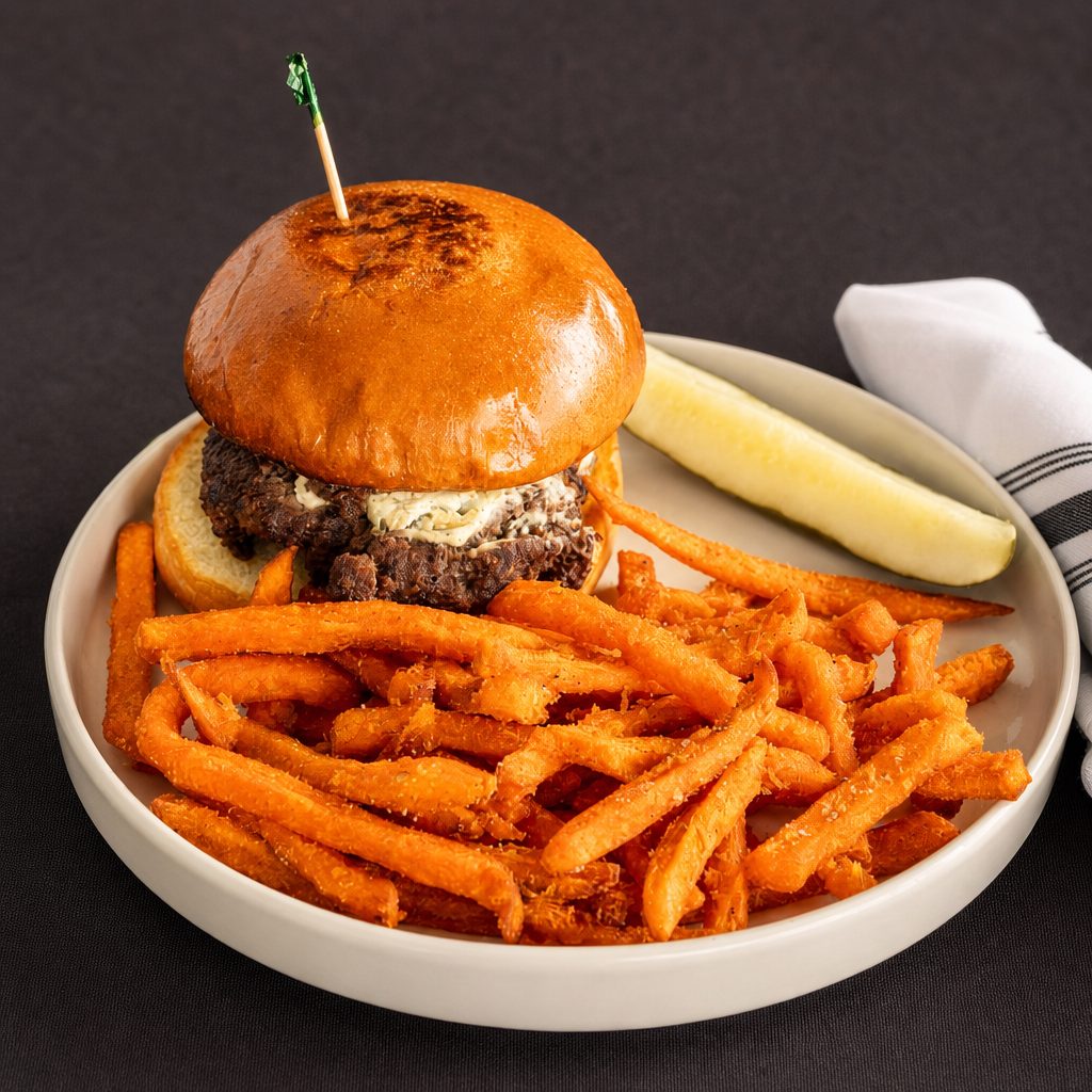 Boursin Burger.