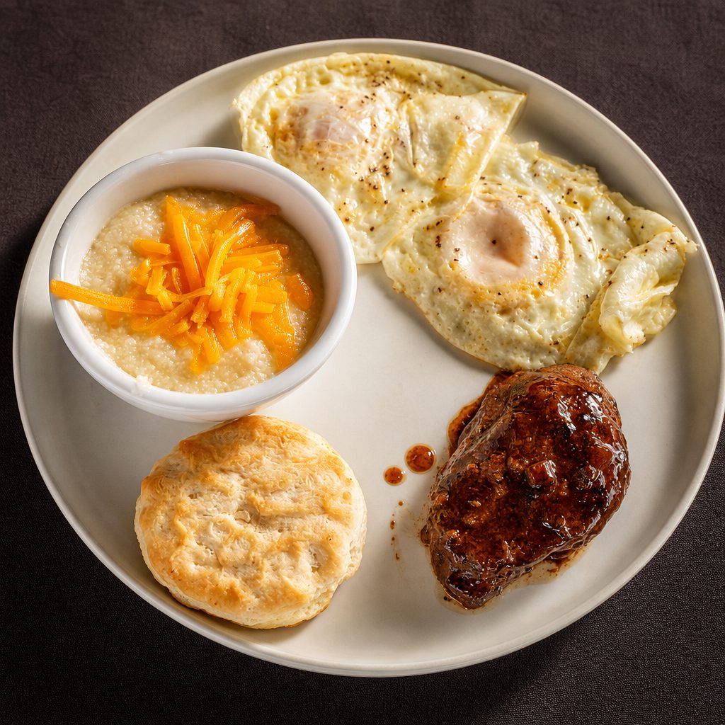 Steak & Eggs.